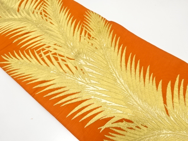 Japanese Kimono / Antique / Fukuro Obi Silk